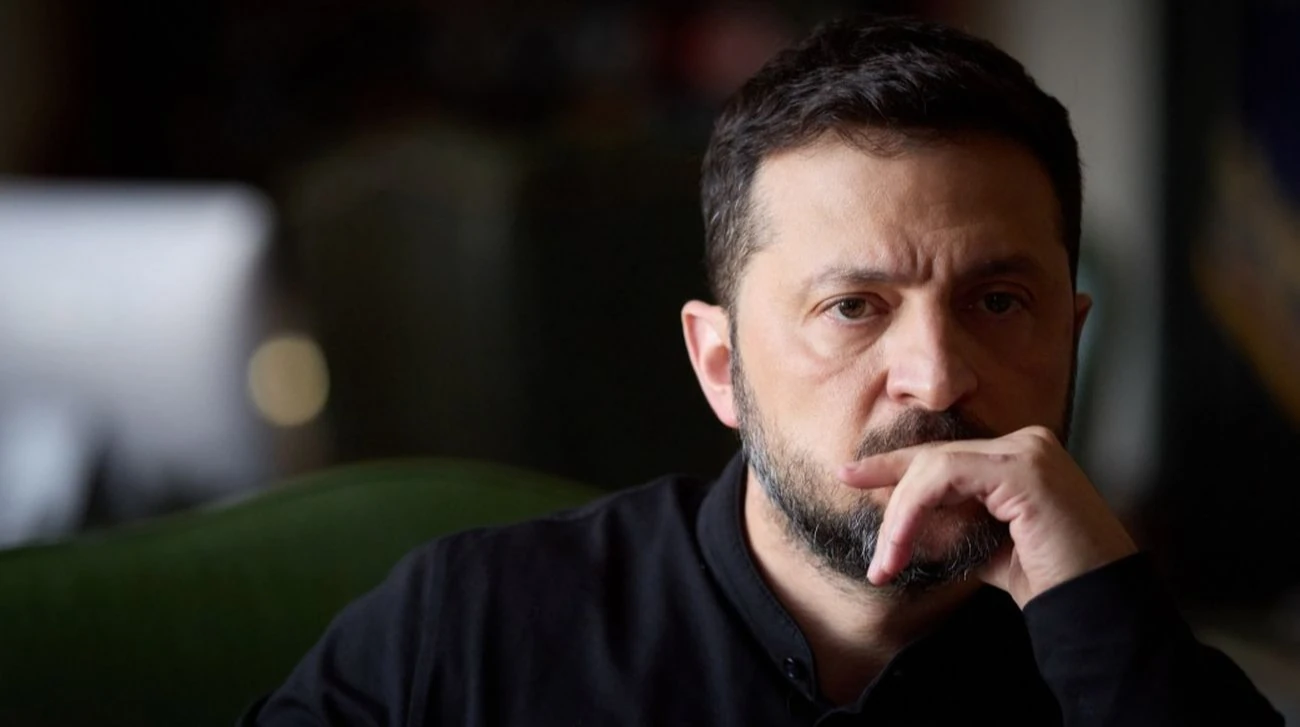 Володимир Зеленський під час відеозвернення