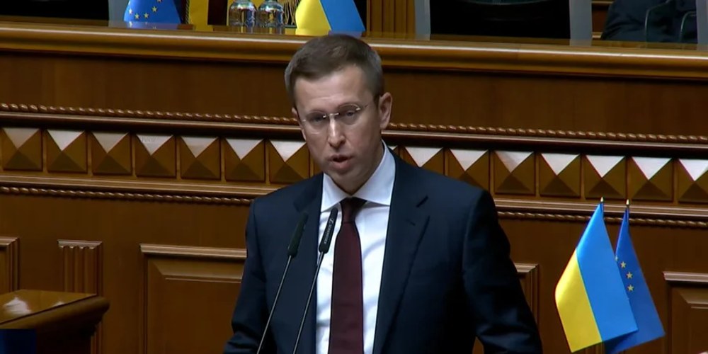Сергій Корецький під час виступу у Верховній Раді 16 липня