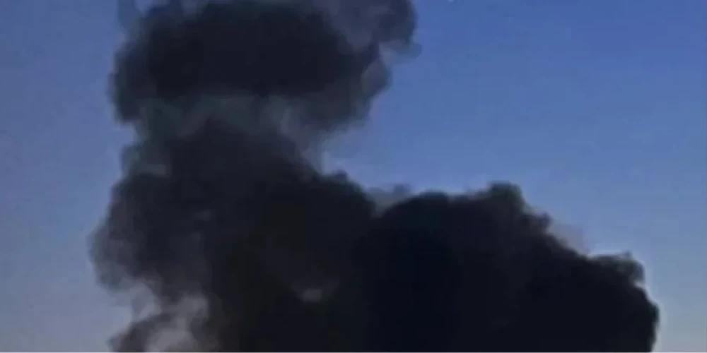 Пожежа на території автозаправної станції у Київському районі Харкова