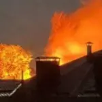 Супутникові знімки пожеж у Керчі та біля Кримського мосту після атаки 3 серпня