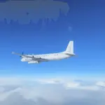 Російський літак-розвідник Іл-20 над Балтійським морем