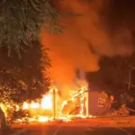 Наслідки атаки на пункт пропуску «Виноградівка — Вулкенєшть» на українсько-молдовському кордоні (фото Державної митної служби