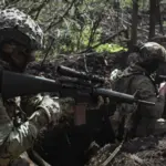 Бойові дії на фронті в Україні